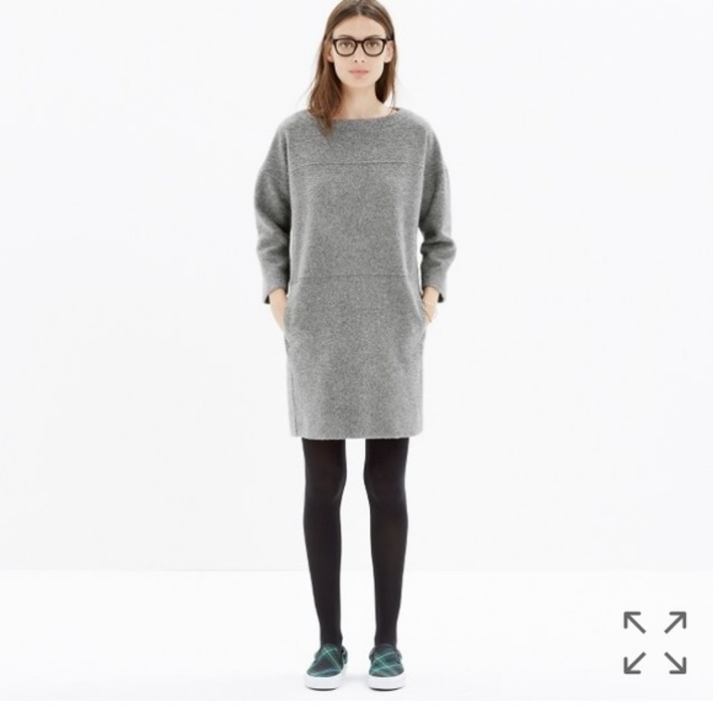 NWT Madewell Manuscript Wool Dress